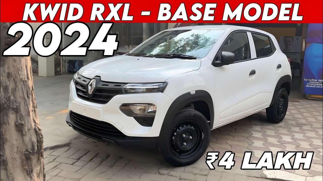 2024 KWID BASE MODEL NEW 2024 KWID RXL BASE MODEL VALUE FOR MONEY KWID 2024 NEW MODEL WHITE COLOUR