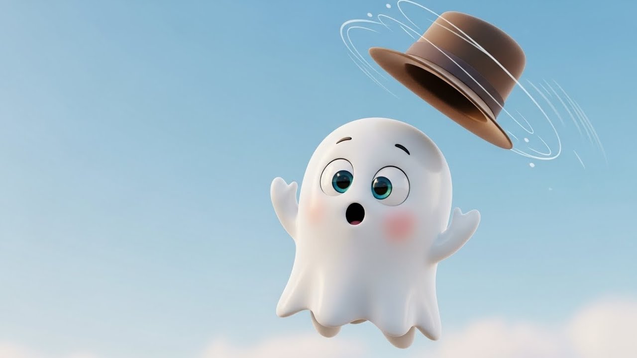 Дружелюбный призрак потерял свою шляпу «Бу Бу» 👻🎩😄 | мультфильм для детей и весёлые приключения