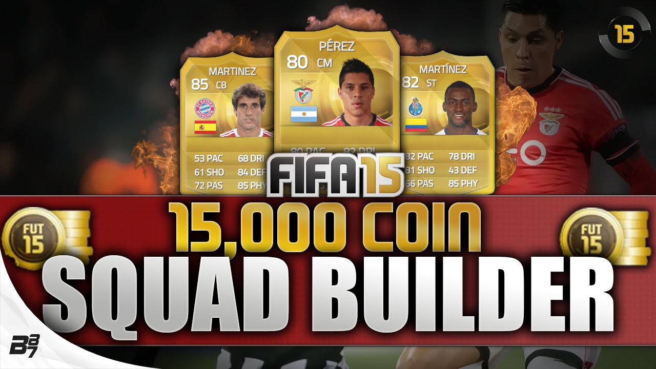 THE 15K BUDGET TEAM! w/ ENZOOOOOO | FIFA 15 Ultimate Team Squad Builder