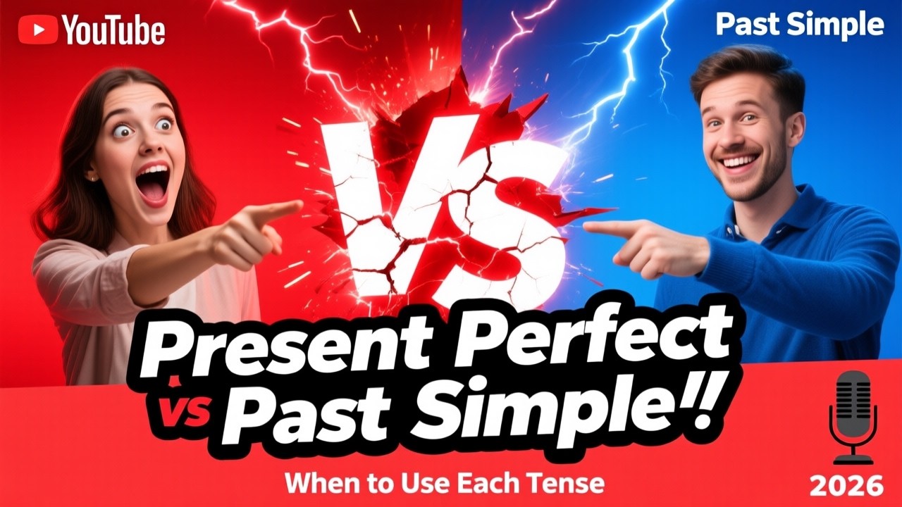 Daily English Learning Podcast | PRESENT PERFECT VS PAST SIMPLE