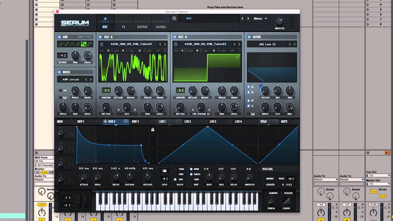 Serum Tutorial - Modern future house bass