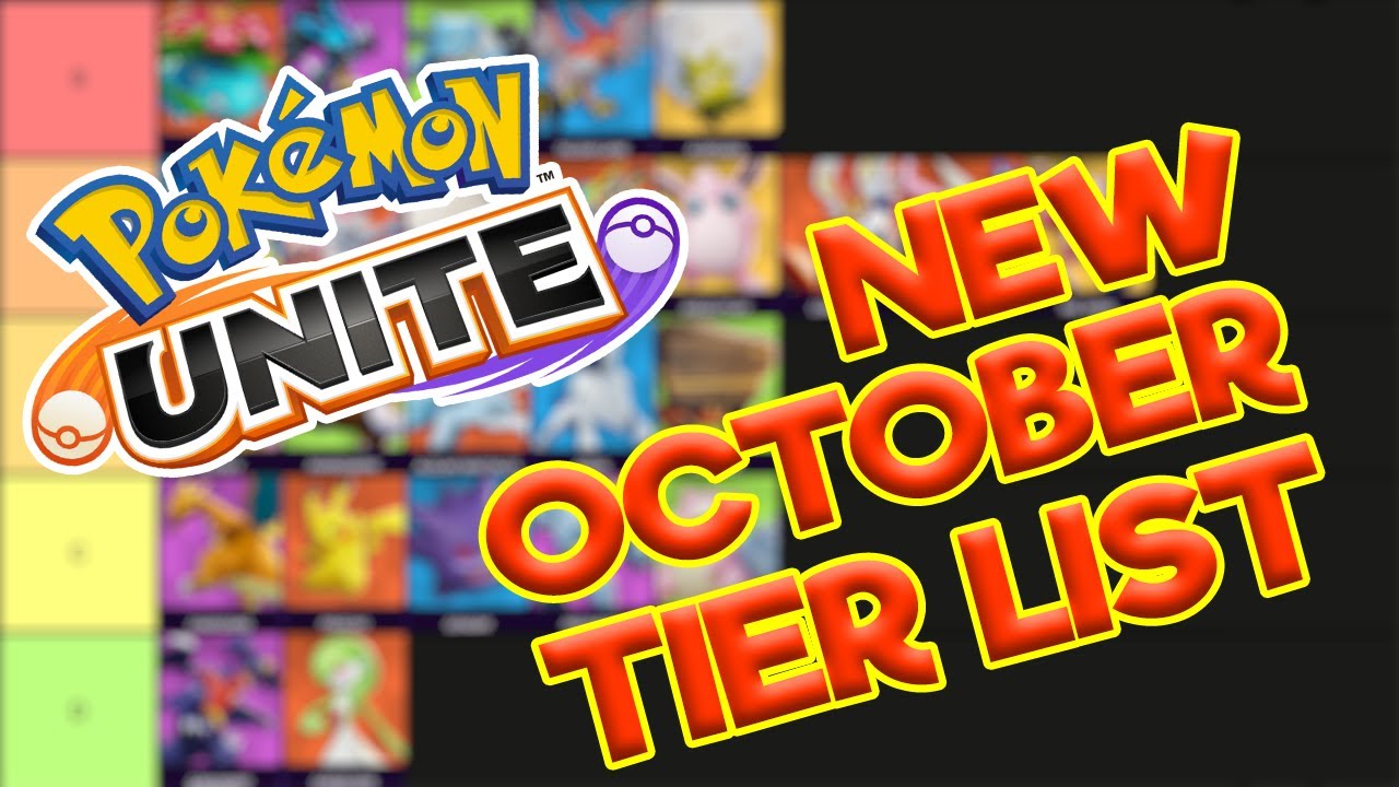 Pokemon Unite Tier List September - October Update - POST SYLVEON NERF - EXCLUSIVE