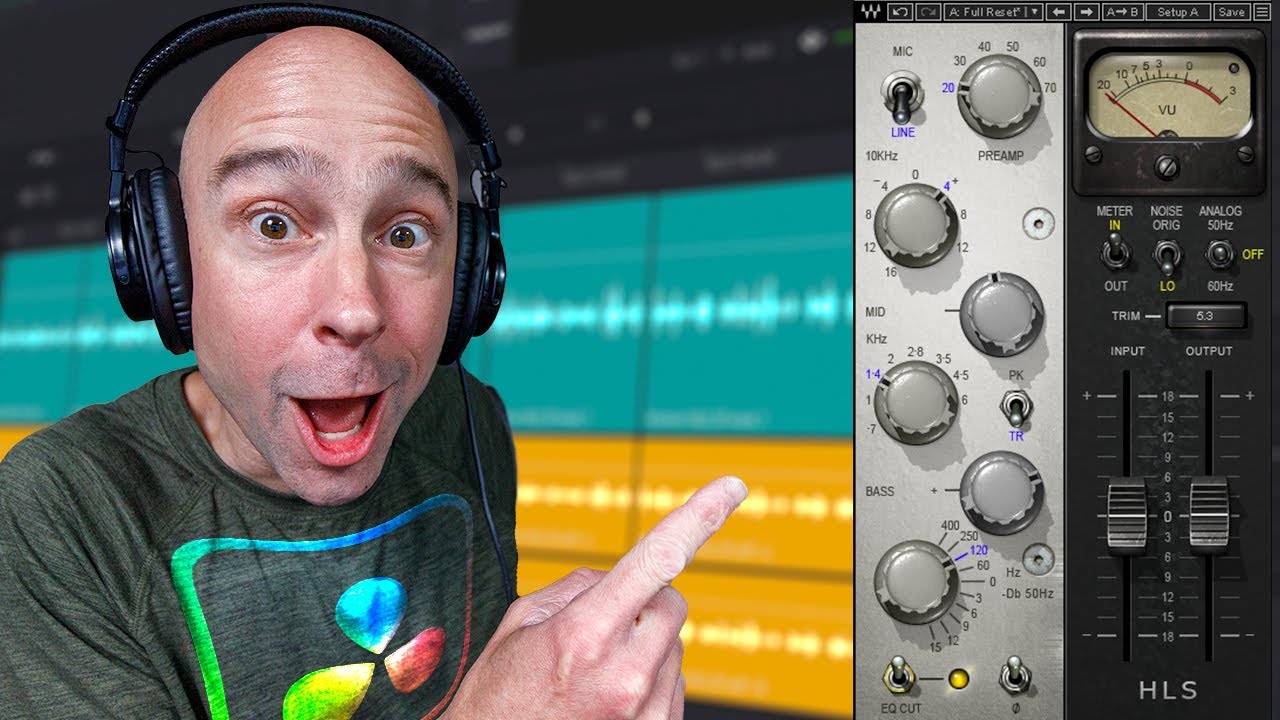 Kramer HLS EQ Plugin for RESOLVE! |  EASY/QUICK EQ, In-depth Overview & Working Example