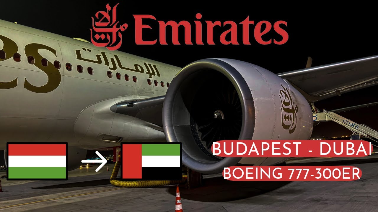 Emirates Boeing 777-300ER | BUD-DXB | Economy