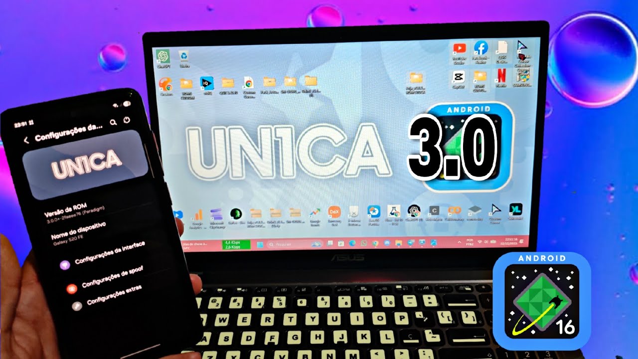 COMO INSTALAR ROM UN1CA 3.0 