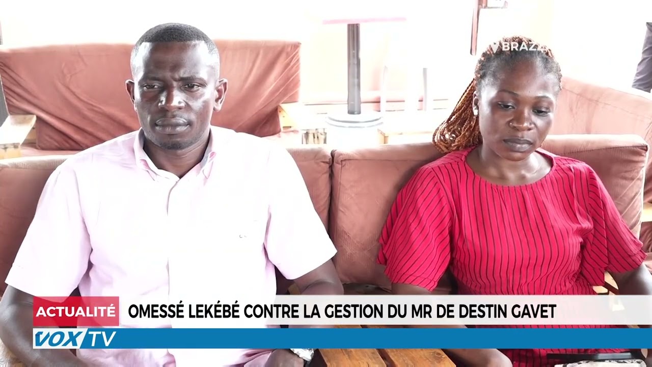 Omessé Lekébé critique la gestion du MR sous la direction de Destin Gavet