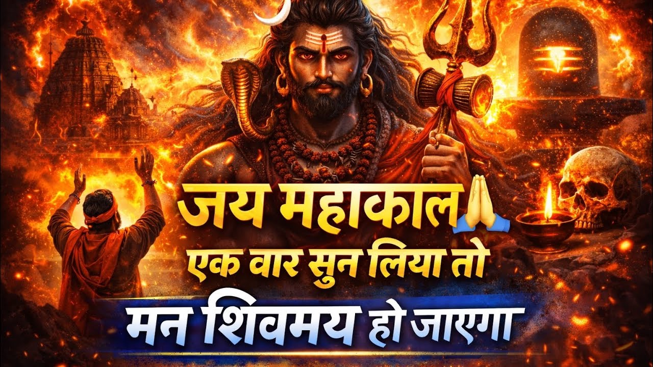 “जय महाकाल 🙏 एक बार सुन लिया तो मन शिवमय हो जाएगा