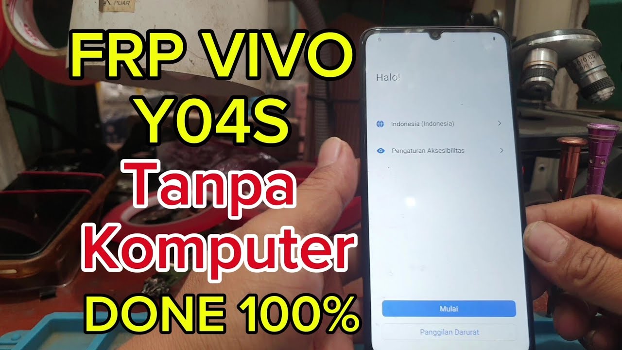 FRP Vivo Y04S tanpa komputer.done 100%