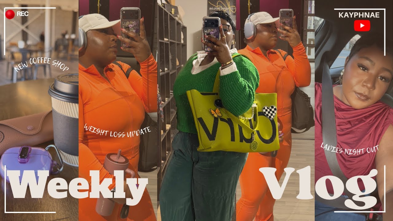 VLOG: Weight Loss Update + Ladies Night Out + Joining a Bookclub