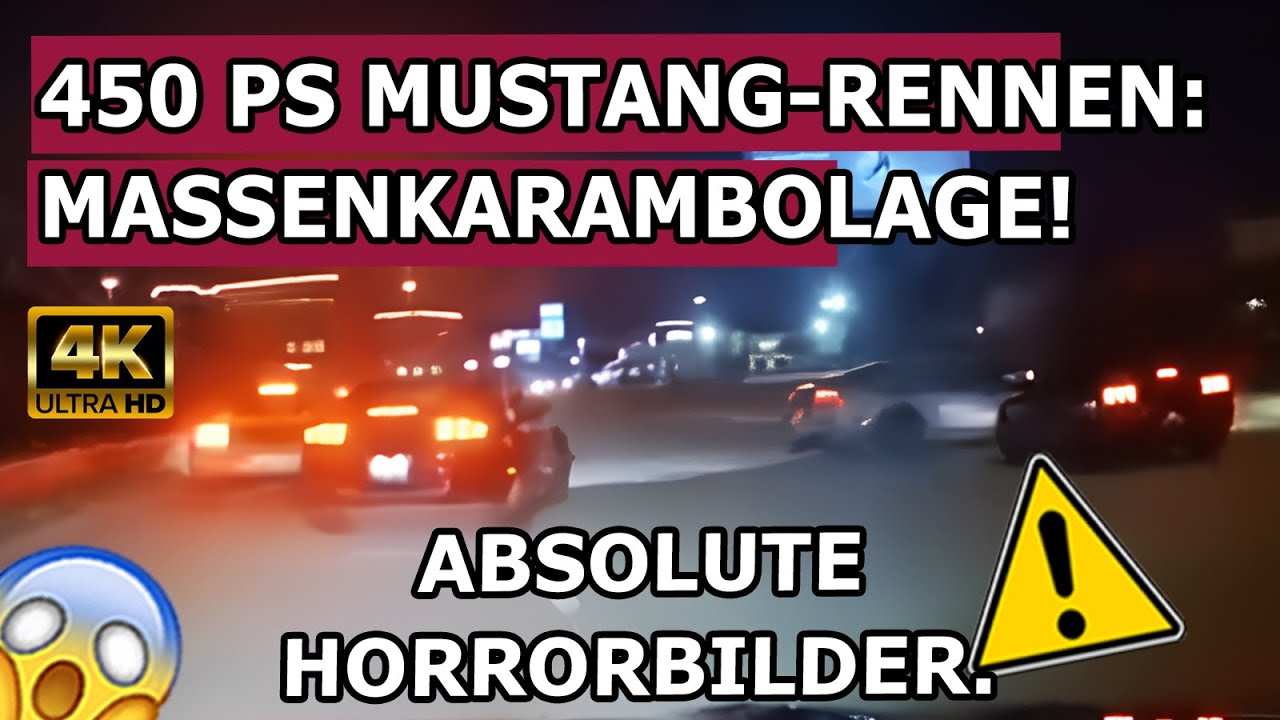 KARMA: BMW kriegt eigene Medizin & Fünf Mustangs Verunfallen Schlimm + BONUS LIED? 4k Dashcams