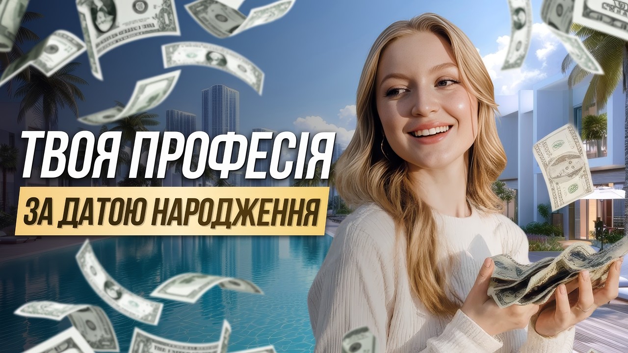 Яка твоя ІДЕАЛЬНА РОБОТА? Дізнайся свою ПРОФЕСІЮ за датою народження