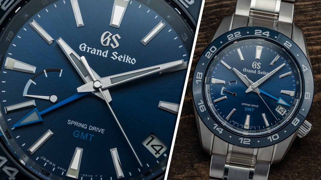 Носимые и качественные часы Spring Drive GMT со спортивными характеристиками — Grand Seiko SBGE255