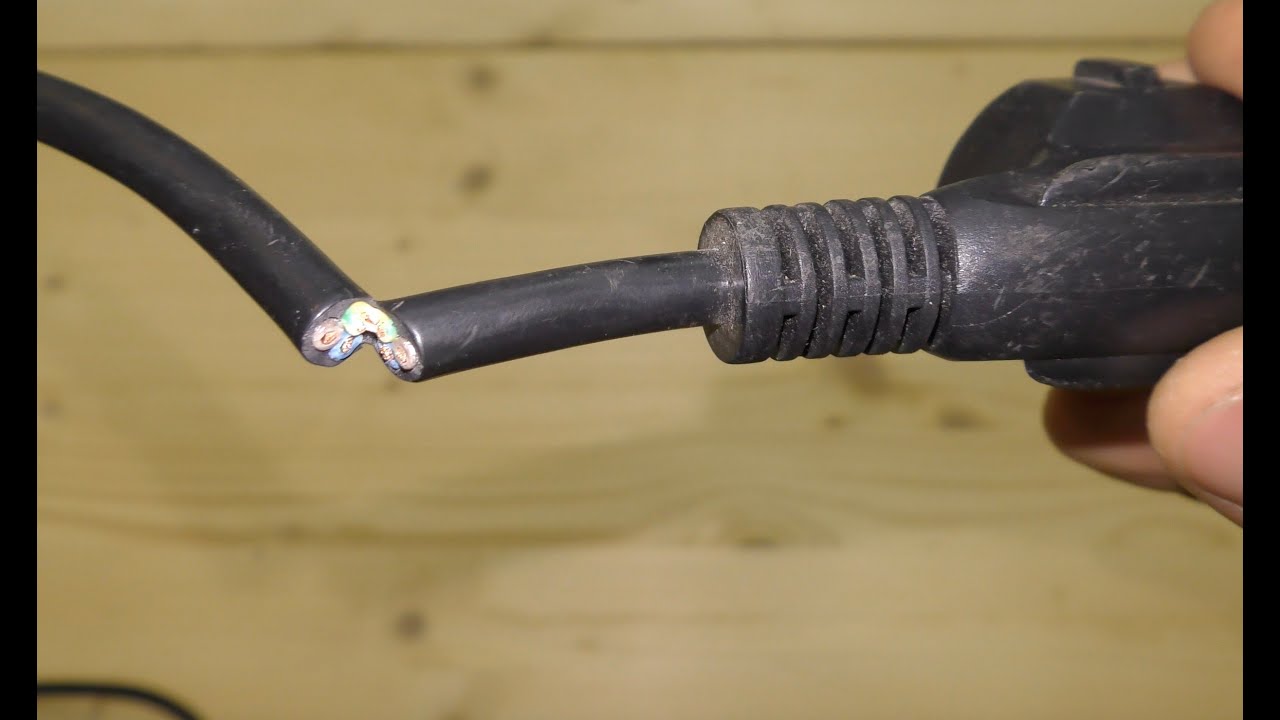 Anleitung zur Erneuerung eines Schuko Stecker