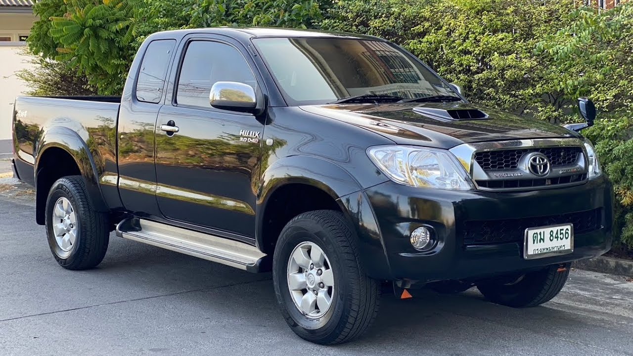 TOYOTA VIGO 3.0 E 4WD M/Tตัว Cab เกียร์ธรรมดาโฟร์วิล D4D Turboปี2006 แท้สีดำเงาพร้อมใช้(ขายแล้วครับ)