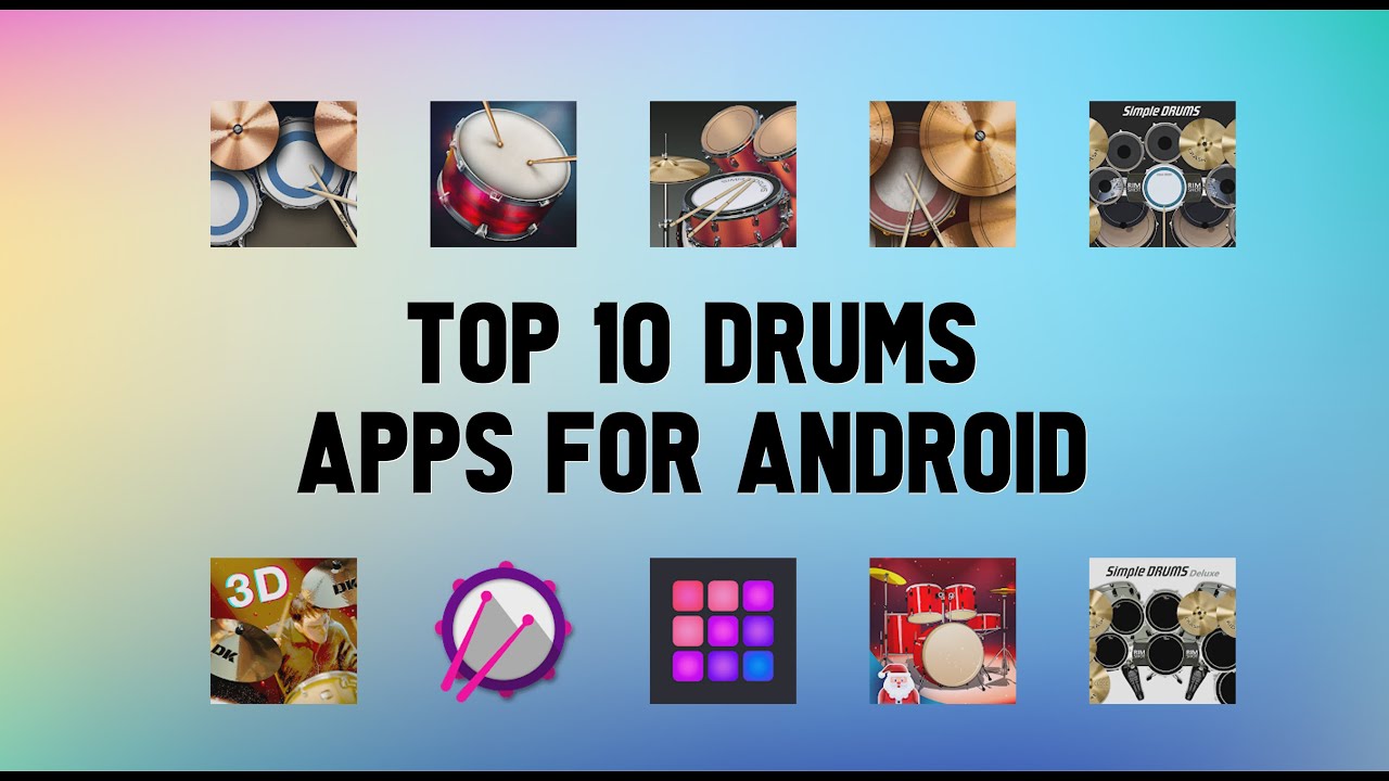 Top 10 Best Drums Apps for Android