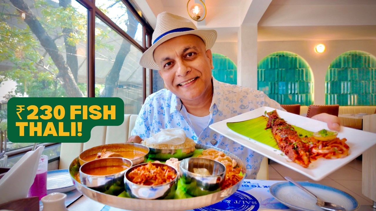 Koramangala’s Best Value Fish Thali! 🐟 Only Rs. 230! Salt And Shores Review 😋