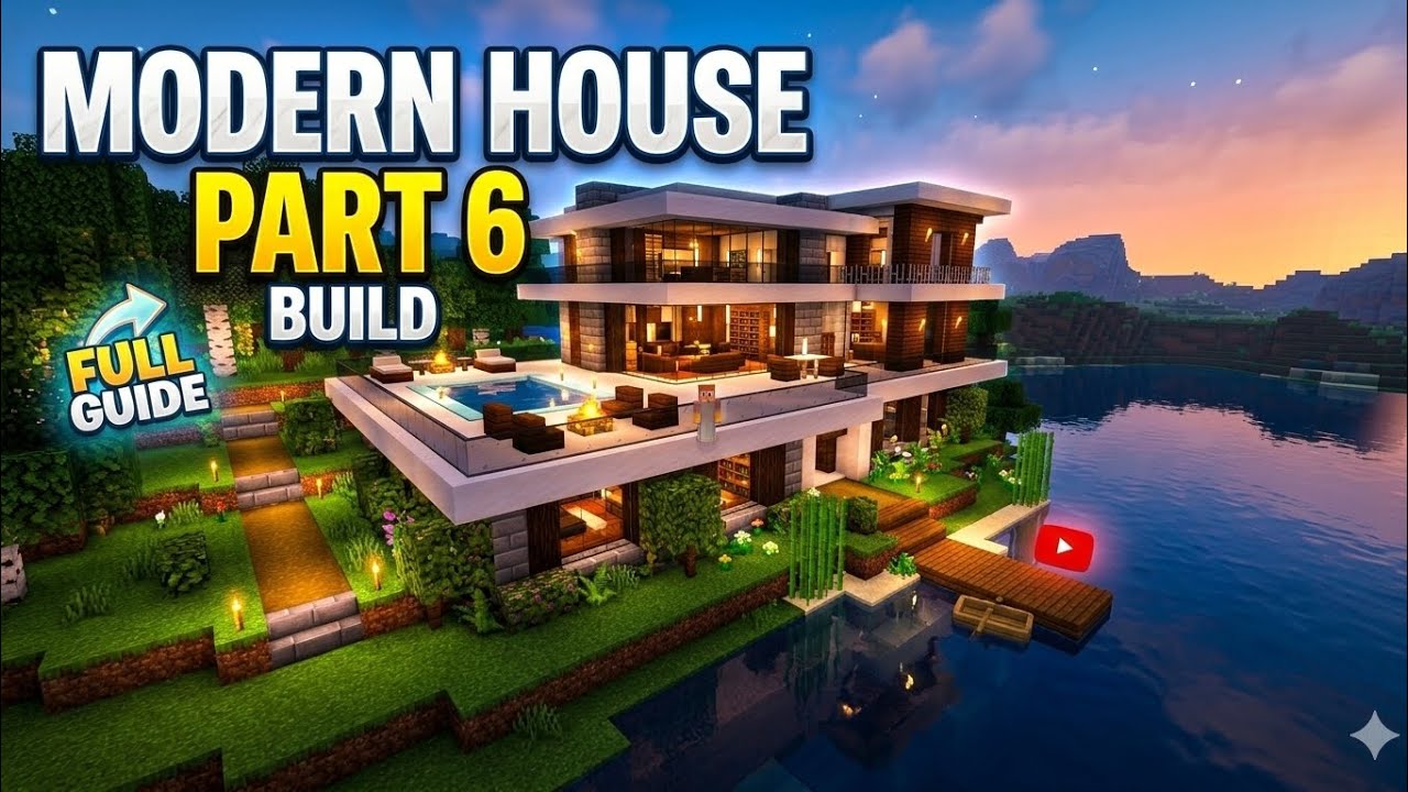 Modern house part 6 