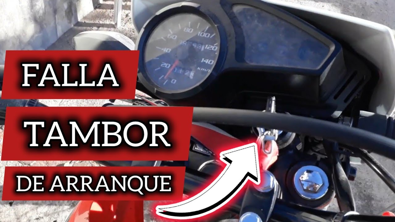 SOLUCIÓN FALLA TAMBOR DE ARRANQUE HONDA XR 150 L XR 125 TITAN BROSS