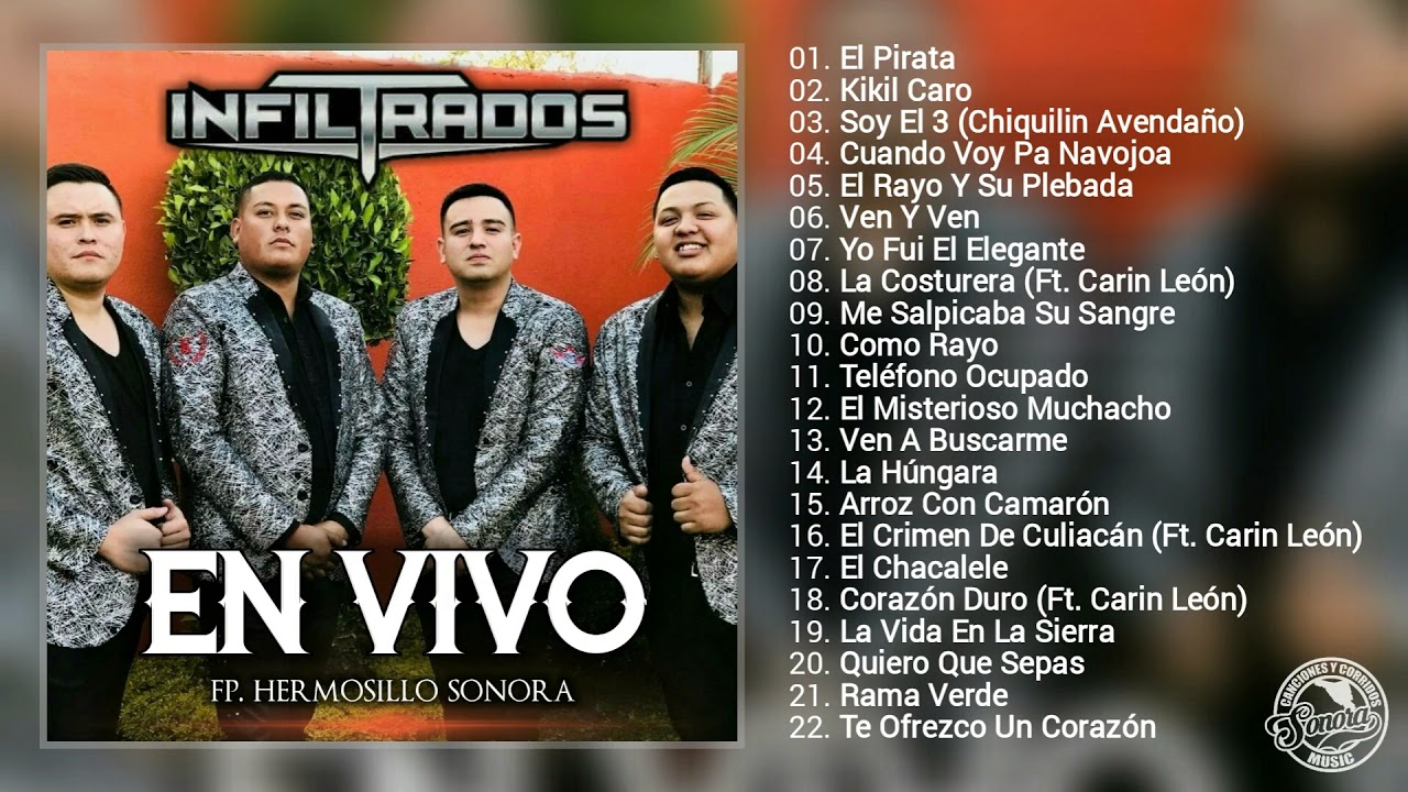 Grupo Infiltrados - Disco En Vivo (Fp. Hermosillo Son.)