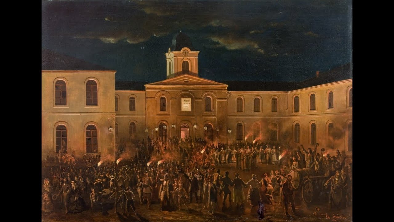 Il dipinto &ldquo;Hora Unirii la Craiova&rdquo; di Theodor Aman