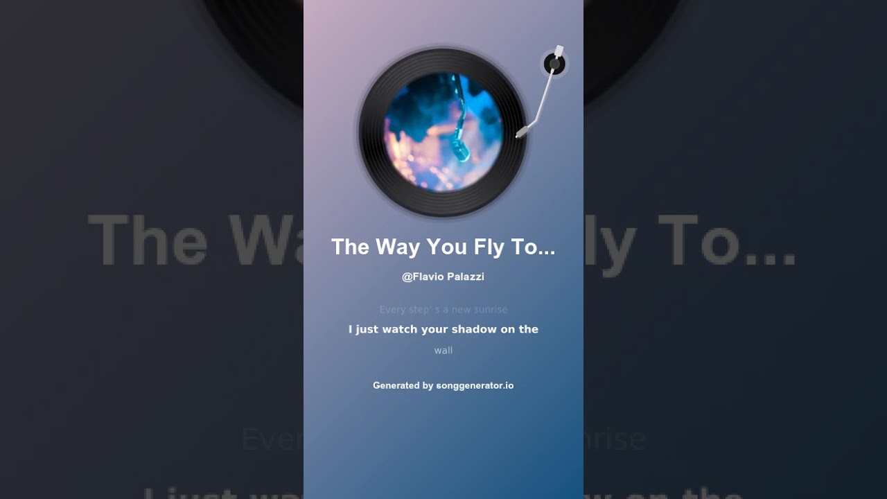 The Way You Fly Tonight (Midnight Groove)