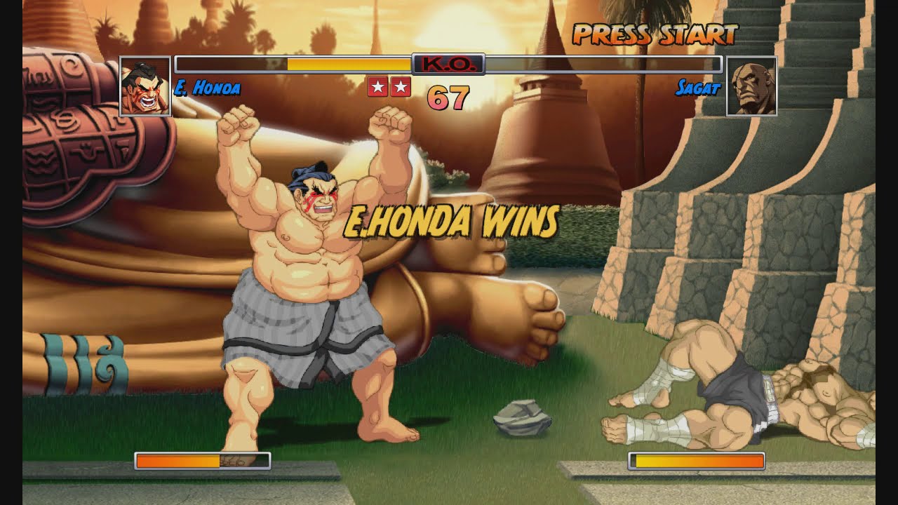 Super Street Fighter II Turbo HD Remix (PS3) E-Honda Playthrough
