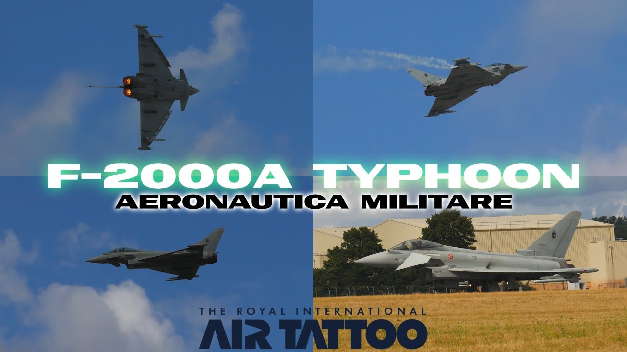 Eurofighter F-2000A Typhoon - Italian Air Force | RIAT 2025 (Sunday)
