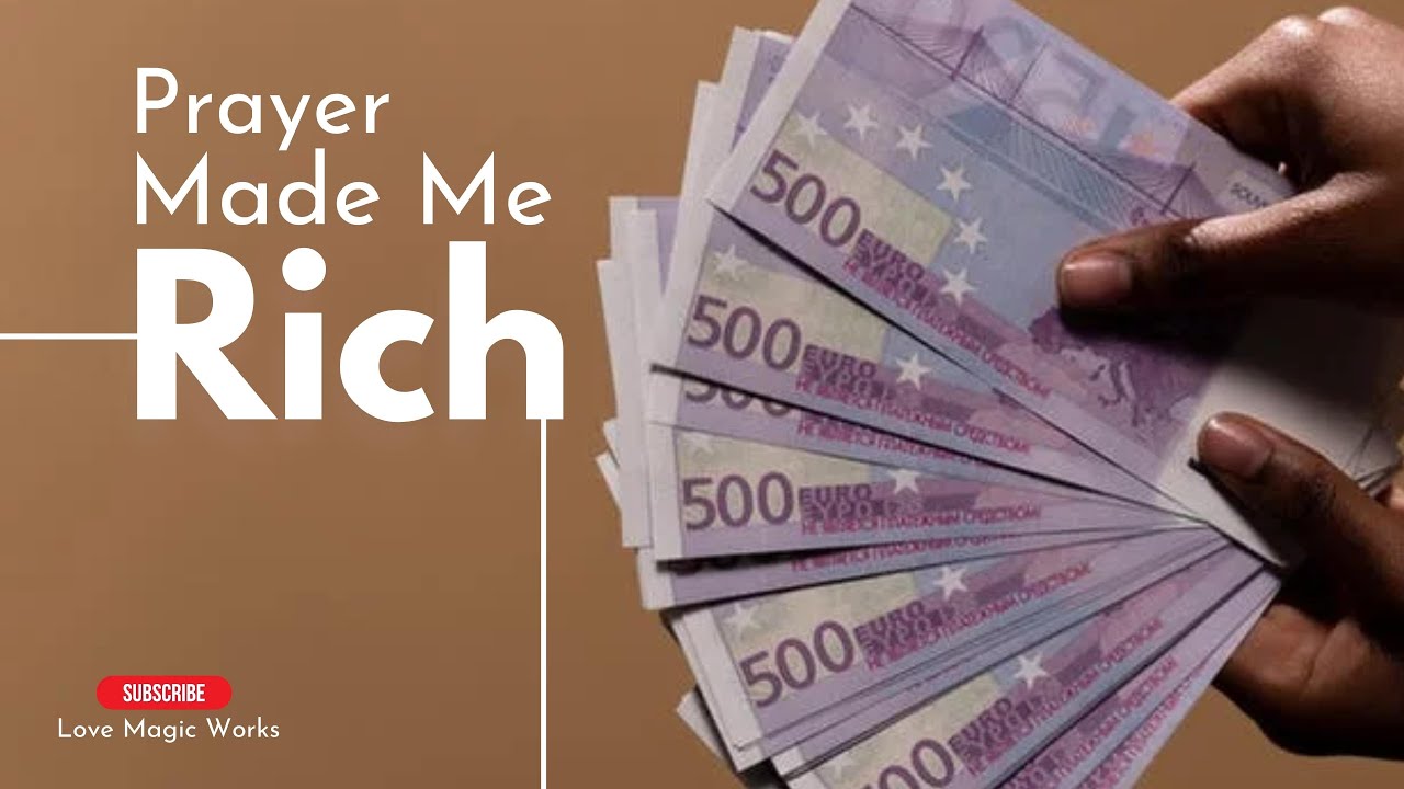 THIS PRAYER MADE ME RICH: WIN LOTTERY JACKPOT! BECOME A MEGA MILLIONAIRE TODAY