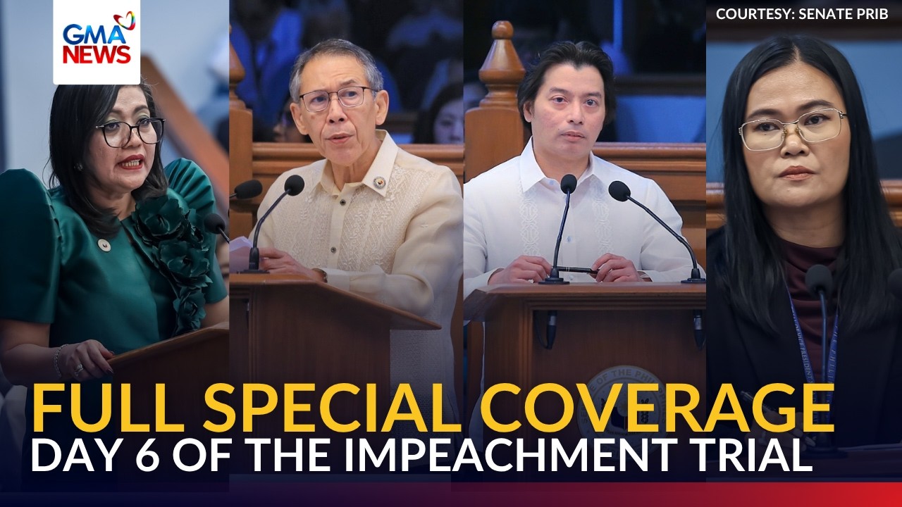 FULL - Day 6 of VP Sara Duterte's impeachment trial (July 15, 2026)  | GMA News