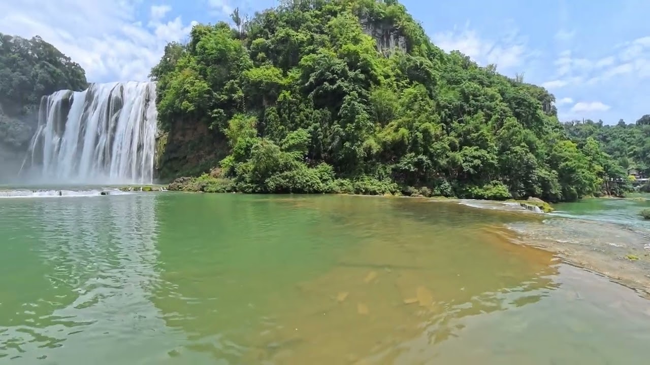 Epic Drones at China’s Largest Waterfall! | Huangguoshu Waterfall Construction Revolution 🇨🇳🚁