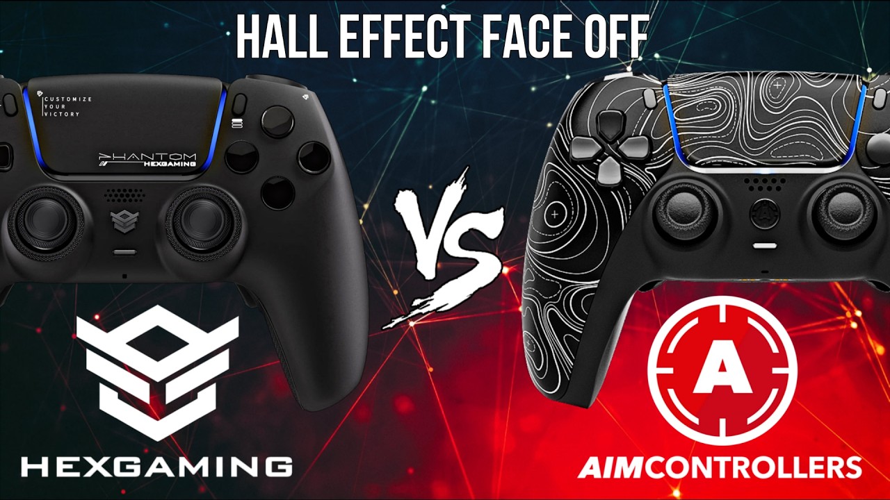 HexGaming vs AimControllers | Hall Effect PS5 Controller Comparison