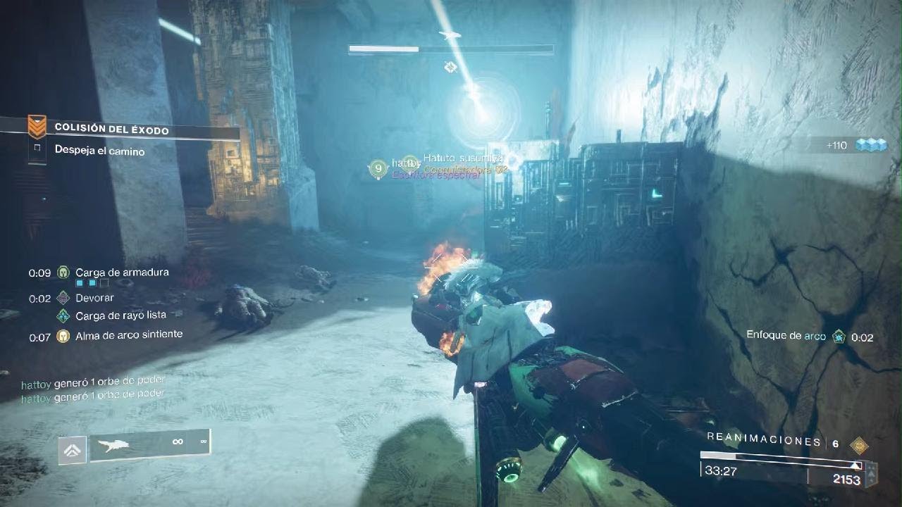 Jugando Colisión del exodo con los compis Destiny 2