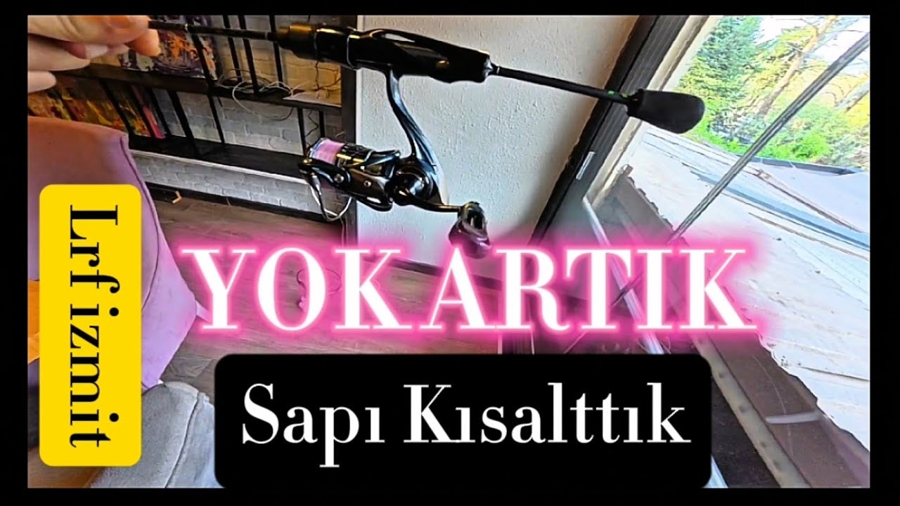 Kamış sap kısmını dengeli bir şekilde kısalttık. #ryujiajigame198 #lrf #istavrit #balıkavı #aji