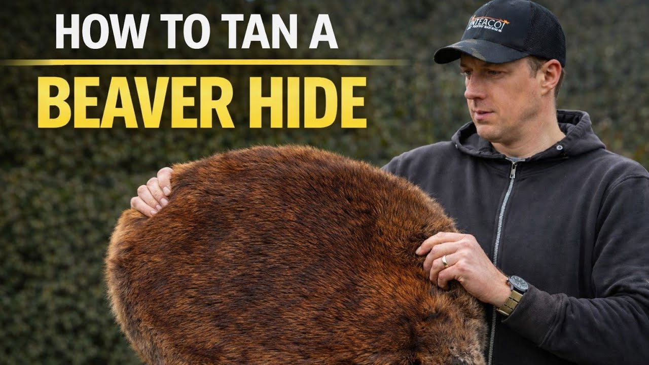 Advanced Tanning - TANNING A Beaver Hide The Right Way