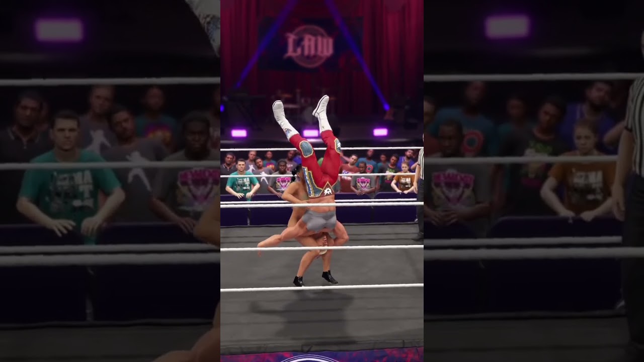 Wendy Choo Unbelievable move #wendychoo #codyrhodes #bikini #malevsfemale #menvswomen #wweshorts