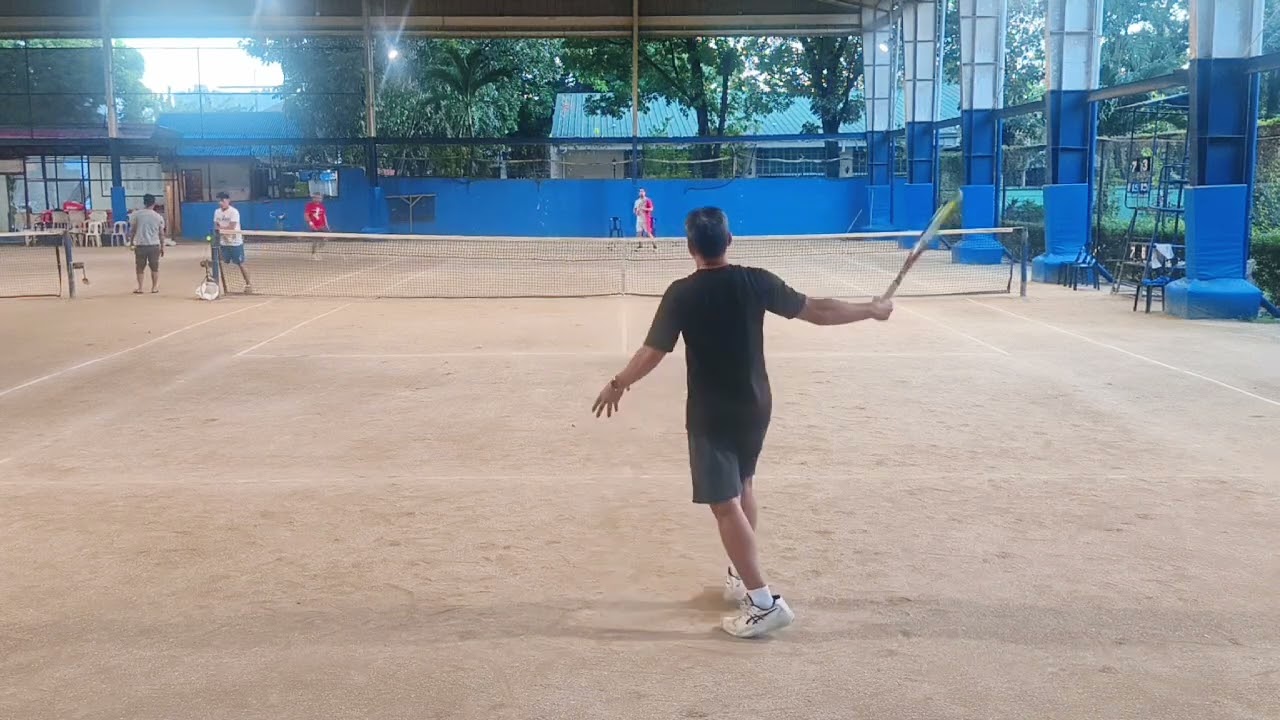 Great to be back hitting balls again