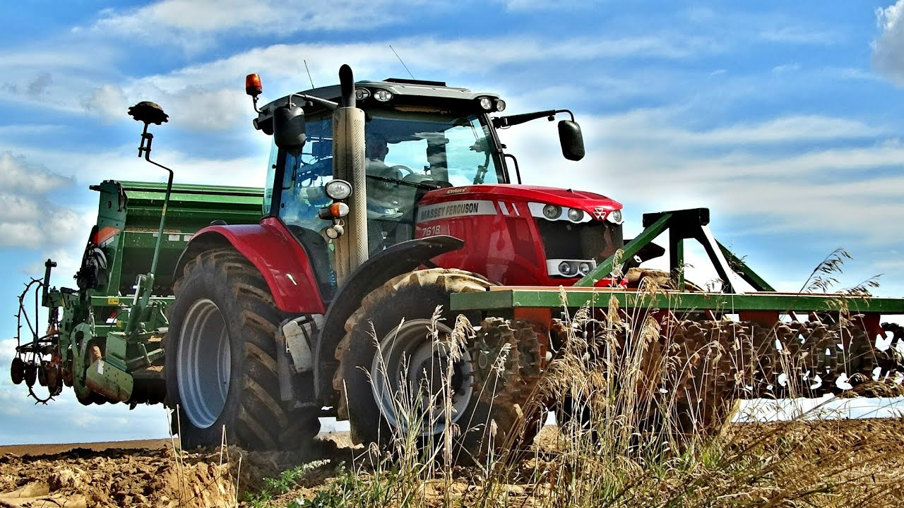 ✔Orka & Siew Rzepaku 2020✔ Massey Ferguson Dyna VT 7618✔ Amazone KX AD 3000✔ Sowing with Gospodar18✔