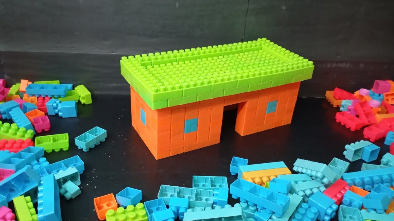 Satisfying DIY House Build | ASMR Building Blocks #buildingblocks