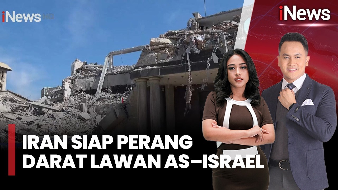 Iran Siap Perang Darat Lawan AS–Israel, Tolak Gencatan Senjata | iNews Sore (8/3)