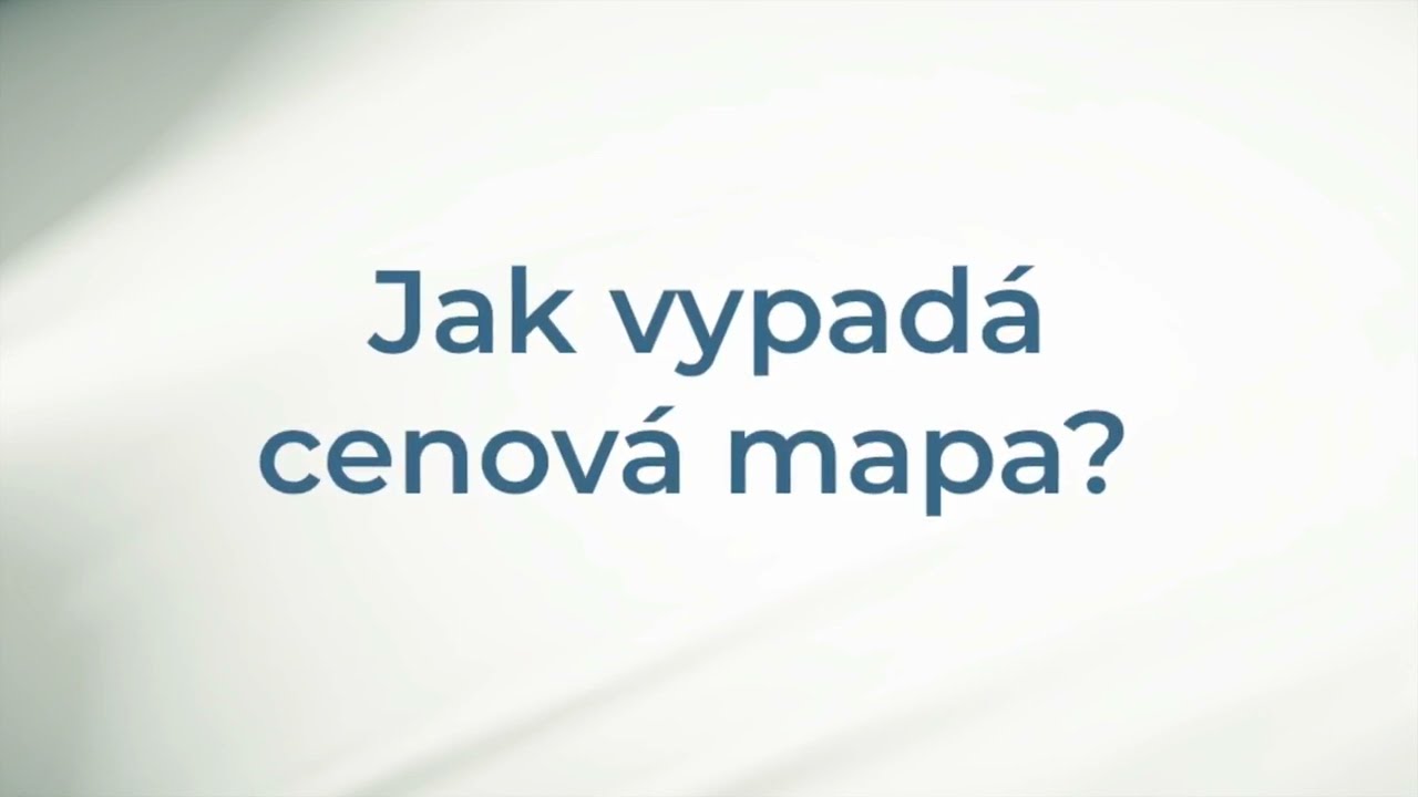 Co je obsahem cenov&eacute; mapy CeMap?