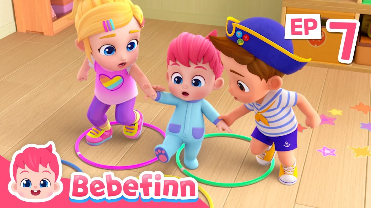 🚶Walking Walking with Bebefinn | EP07 | Nursery Rhymes for Kids | Healthy Habits