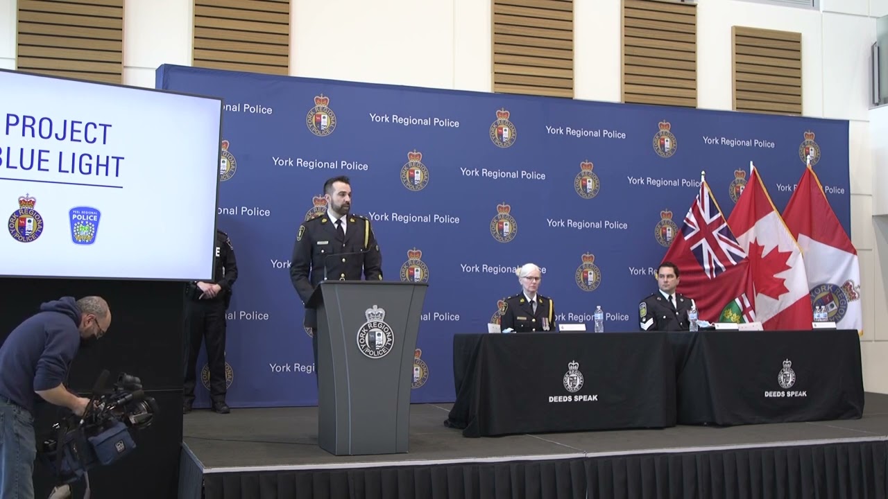 Project Blue Light Press Conference