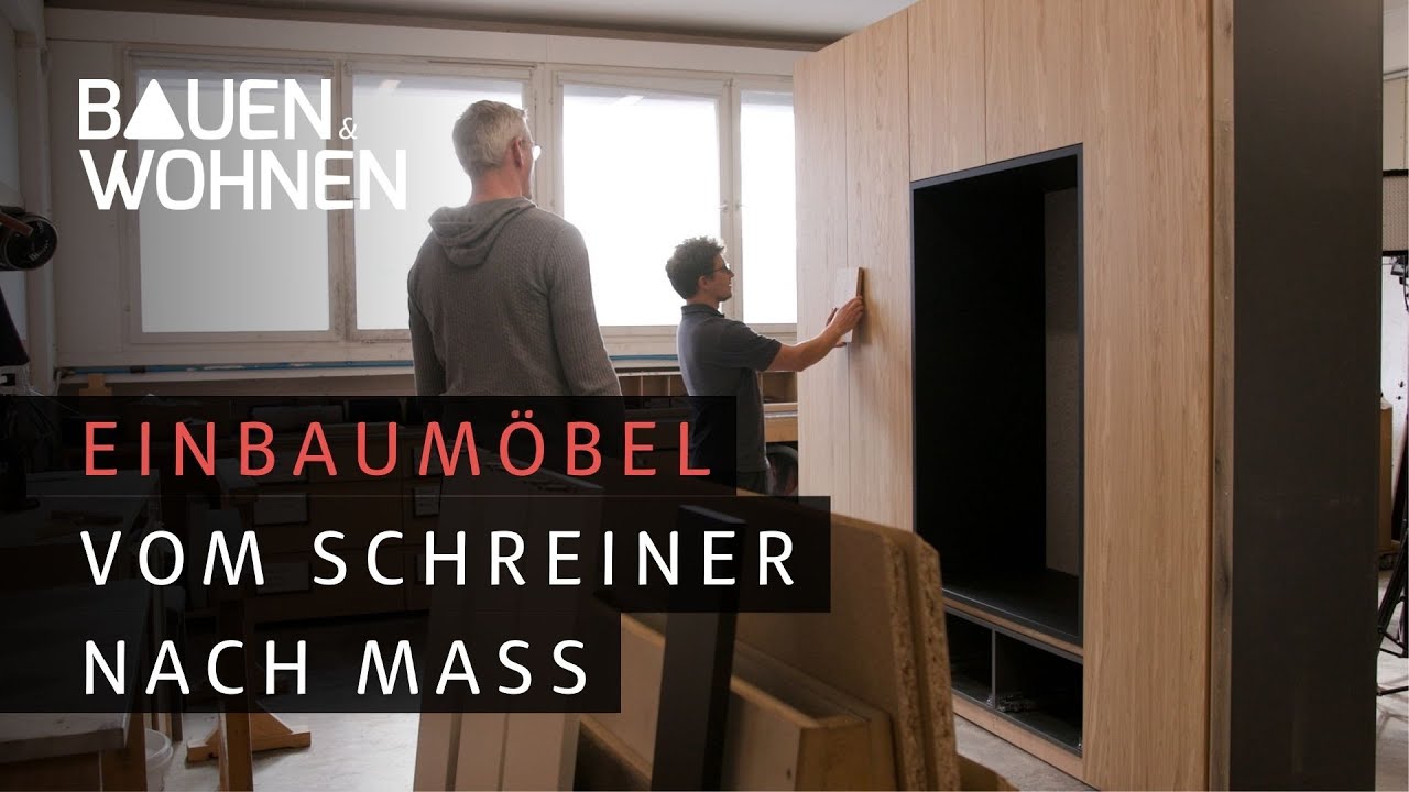 Einbaumöbel vom Schreiner nach Maß I BAUEN & WOHNEN