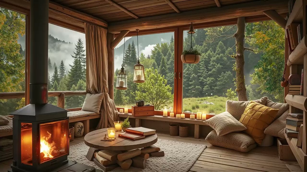 Forest Morning Jazz Cabin – Calm Jazz for Slow Starts, Reading & Peaceful Time