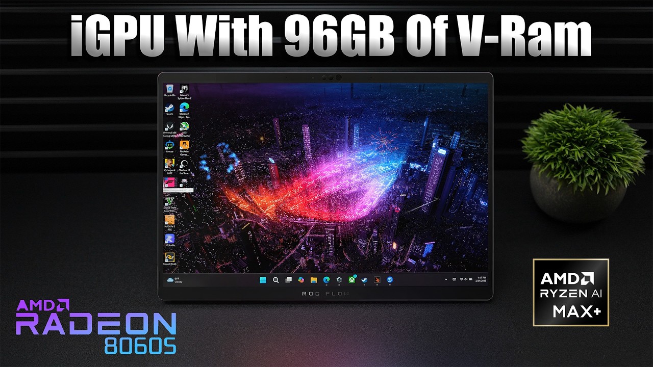 A Powerful iGPU With 96GB Of V-Ram! MAXED OUT ROG Flow Z13 Is CRAZY