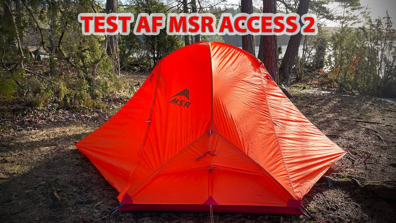 Test af MSR Access 2 4 sæsoners telt