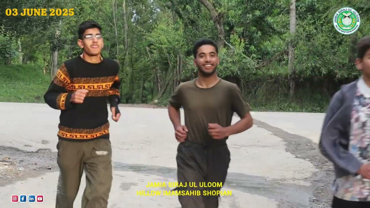 On 03/06/2025 JSU Hillow Imam Sahib Shopian organised Marathon Race.