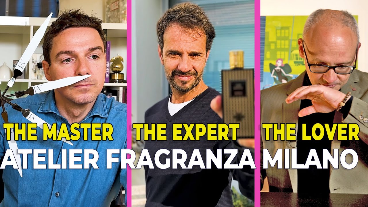 I HAVE THE GOLDEN TICKET! - TOURING ATELIER FRAGRANZE MILANO WITH LUCA MAFFEI AND CARLOS