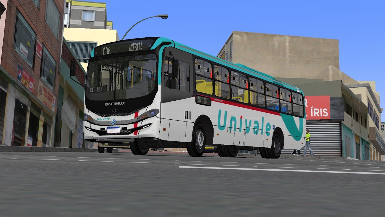 OMSI 2 - Mal comecei a linha e errei o caminho kkkk, telemetria a todo vapor