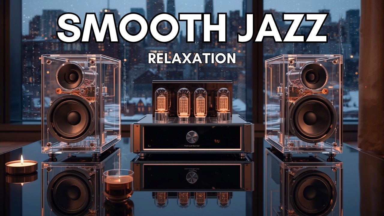 Smooth Jazz & Soul R&B – Cozy City Night ☕ Warm Ambience for Relaxing Moments